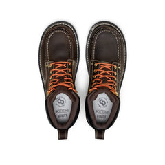 Men's Cincinnati 6" Waterproof 90° Heel Boot (Carbon Toe)