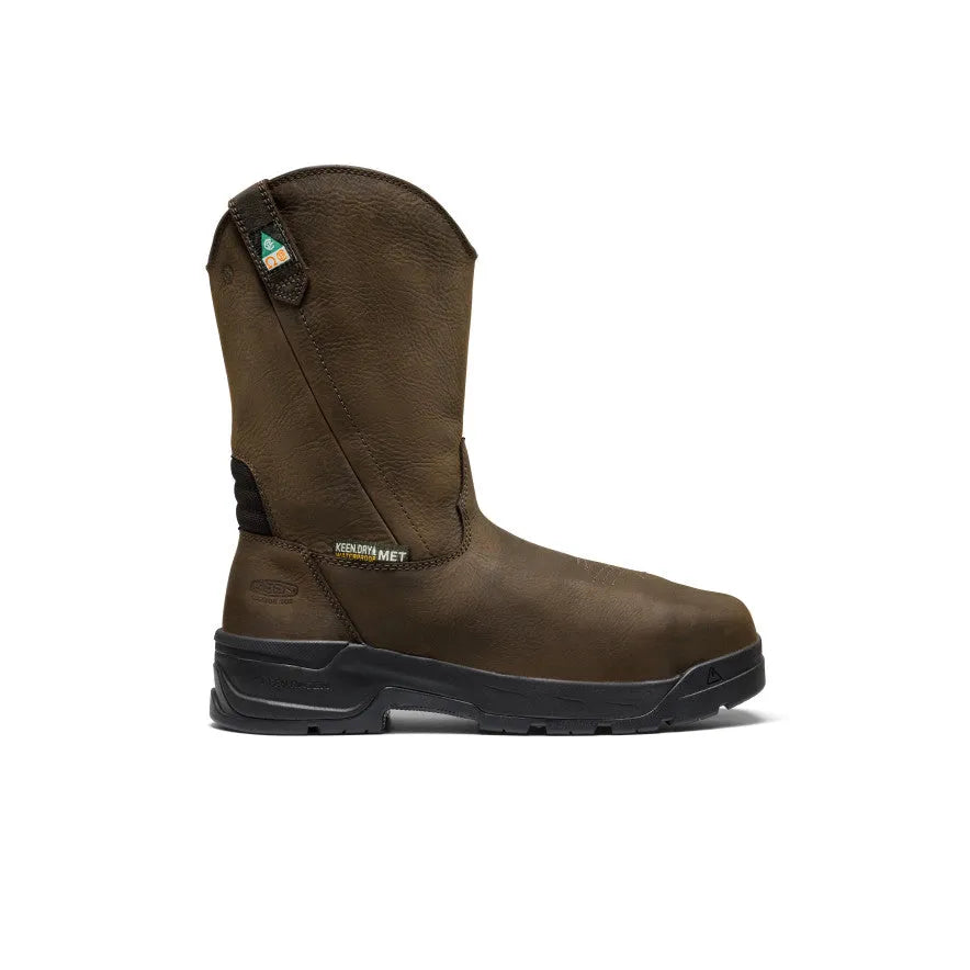 Men's CSA Flatland Pull-On Waterproof Work Boot INT MET (Carbon Toe)