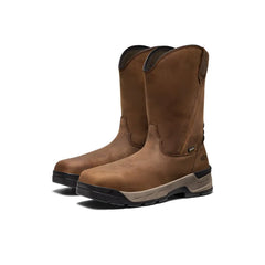 Men's Flatland Pull-On Waterproof Work Boot (Carbon Toe)
