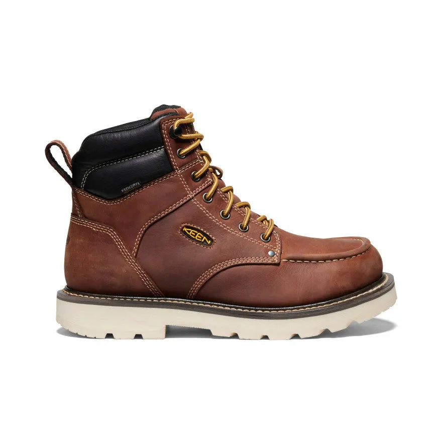 Men's Cincinnati 6" Waterproof 90° Heel Boot (Soft Toe)